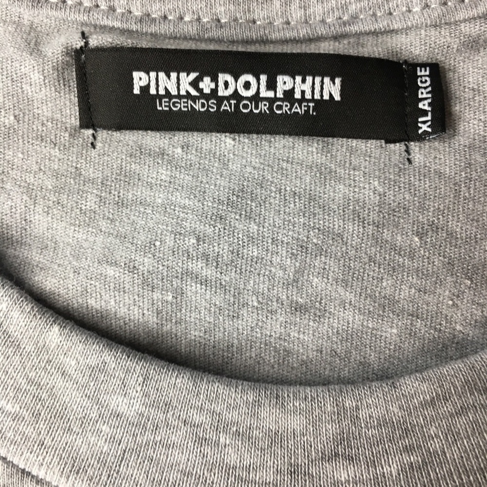 Pink Dolphin Retro BASED Tee *RARE* - Picture 4 of 4